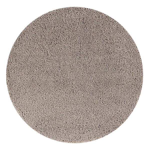 Better Trends Micro Plush Collection 100% Polyester  30' Round Bath Rug in Beige - BAMP30RBE