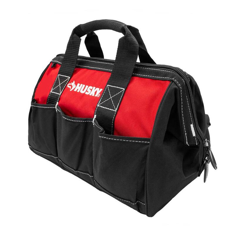 Husky 18 in., 15 in. and 12 in. Tool Bag Combo - HD60258A-TH-FD