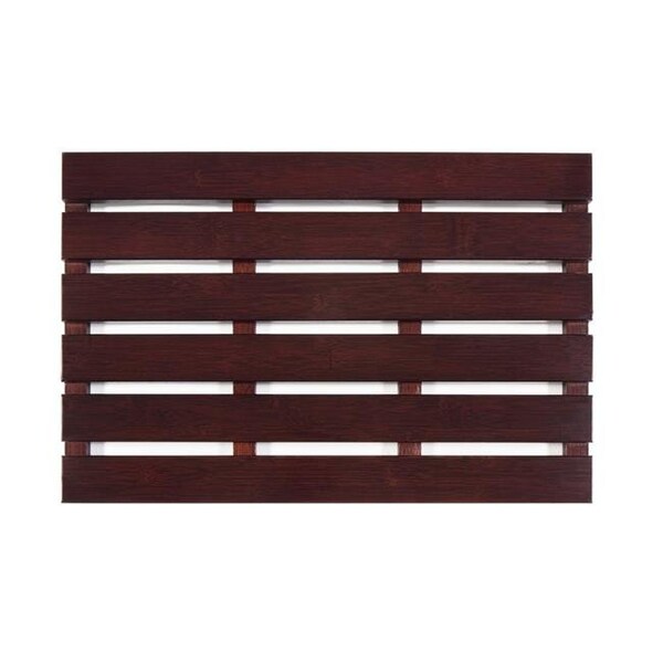Anji Mountain Anji Mountain AMB0192-1624 16 x 24 in. Bamboo Bath & Sauna Mat - Cherry - AMB0192-1624