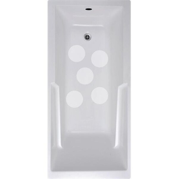 Versatraction VersaTractiion's Kahuna Grip 5 in. x 5 in. Circle Mat in Cream - Pack of 5 - NSM-CIR5CRM