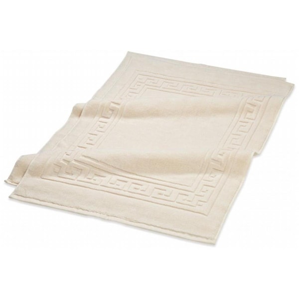 Superior 900GSM 2-Piece Bath Mat Set  Ivory - BATH MAT IV