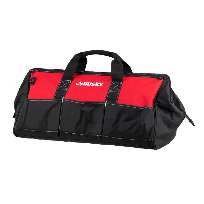 Husky 24 in. 16 Pocket Zippered Tool Bag - HD60024-TH