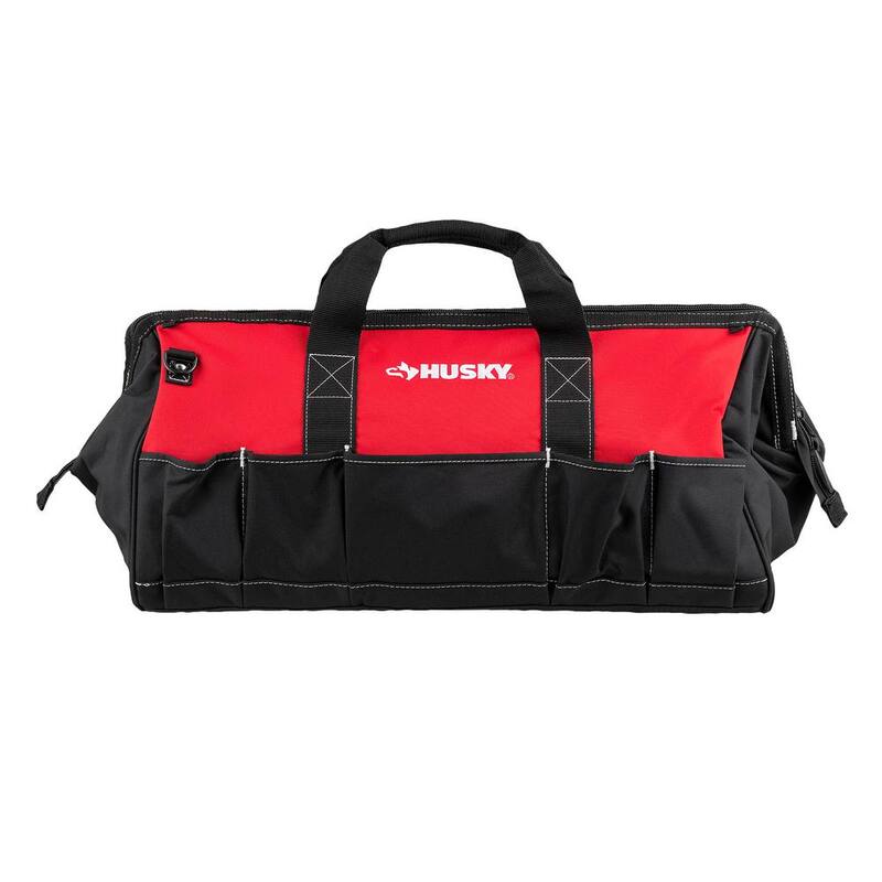 Husky 24 in. 16 Pocket Zippered Tool Bag - HD60024-TH