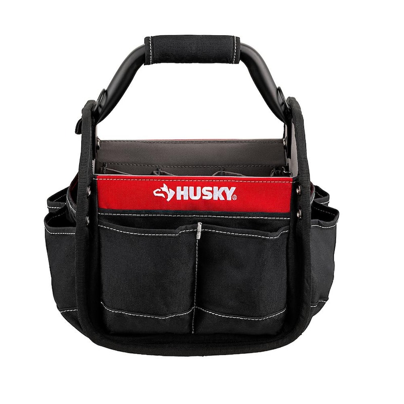 Husky 10 in. 15 Pocket Open Top Tool Bag - HD70010-TH