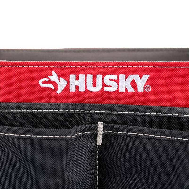Husky 10 in. 15 Pocket Open Top Tool Bag - HD70010-TH