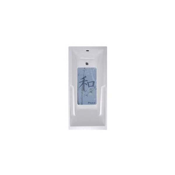 No Slip Mat 14 x 27 NSM Blue Peace Kanji Art - NSMBPKA