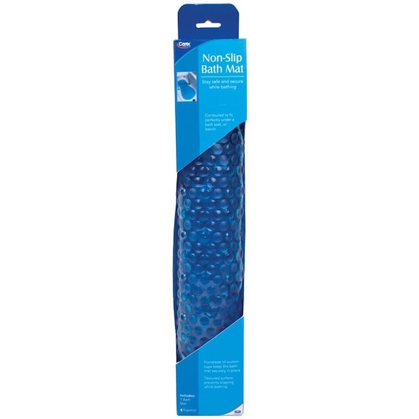 Carex Health Brands Carex Health Brands Blue Shower/Tub Safety Mat Rubber .5 in. H X 32 in. L - FGB22100 0000
