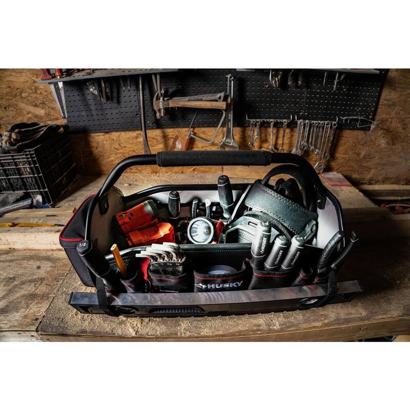 Husky Heavy-Duty 20 in. PRO All-Trade Tool Tote - H-2220