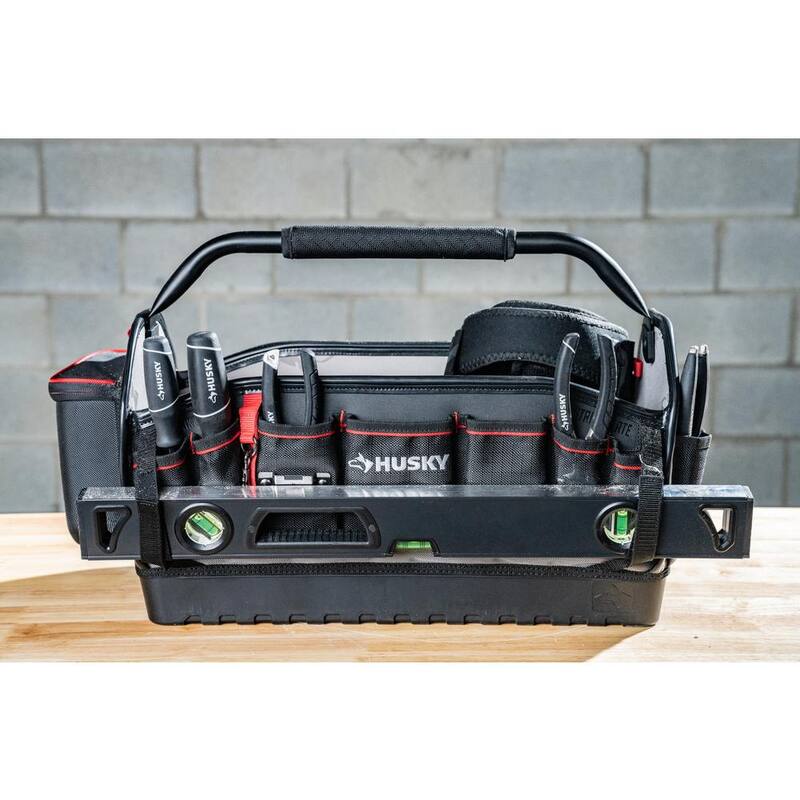 Husky Heavy-Duty 20 in. PRO All-Trade Tool Tote - H-2220