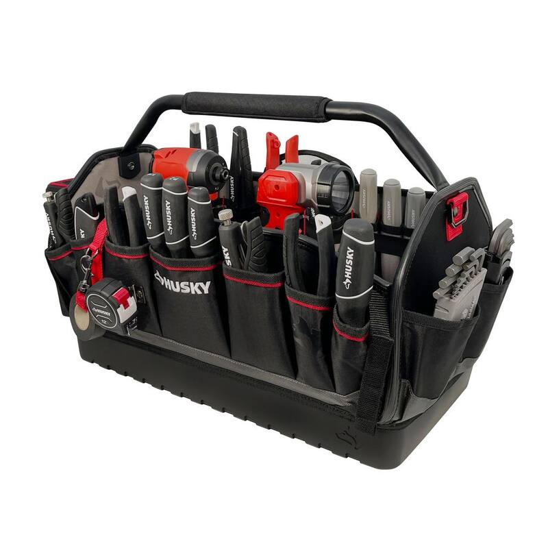 Husky Heavy-Duty 20 in. PRO All-Trade Tool Tote - H-2220
