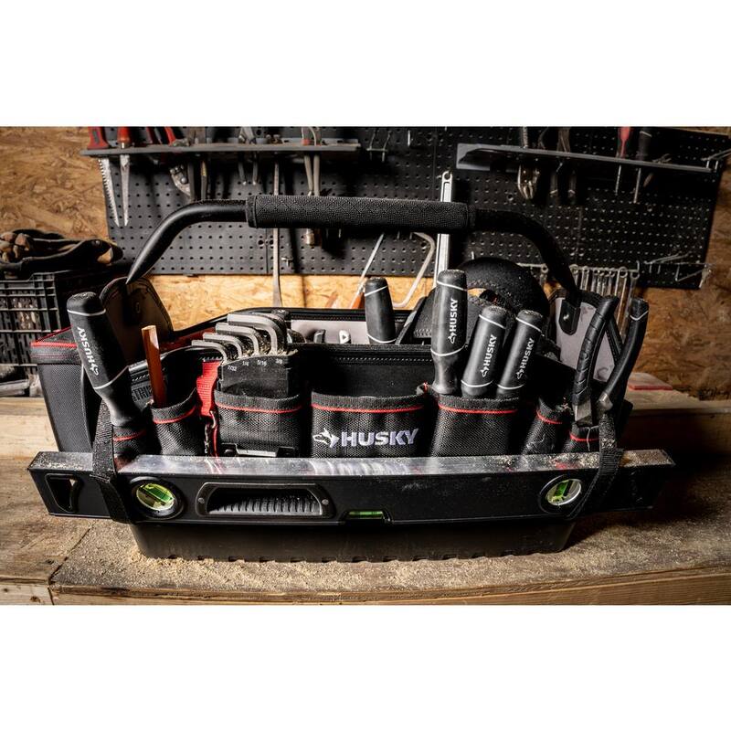 Husky Heavy-Duty 20 in. PRO All-Trade Tool Tote - H-2220