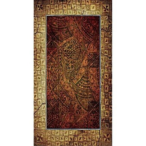 Versatraction VersaTraction's Kahuna Grip Bathmat - Tahitian Tapa - KG-RTTAHITI