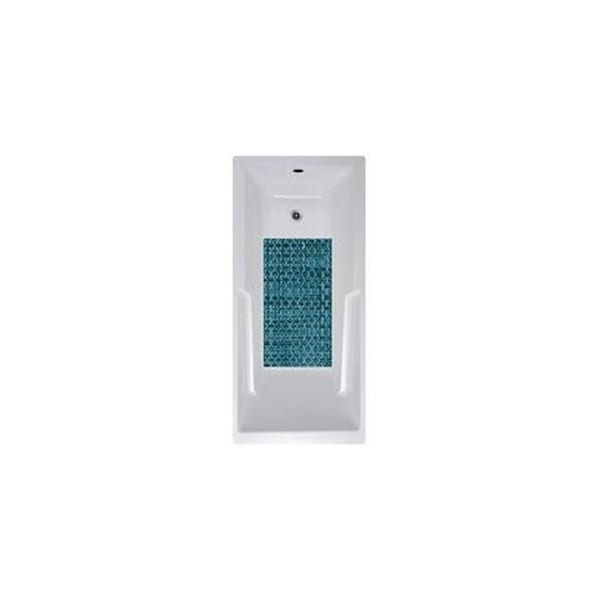 No Slip Mat No Slip Mat NSM-WWBL 14 x 27 in. NSM Woven Weave Blue - NSM-WWBL