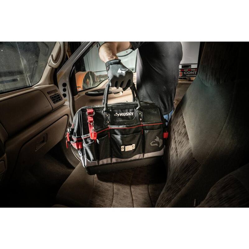 Husky Heavy-Duty 16 in. PRO Tool Bag - H-016-SLO