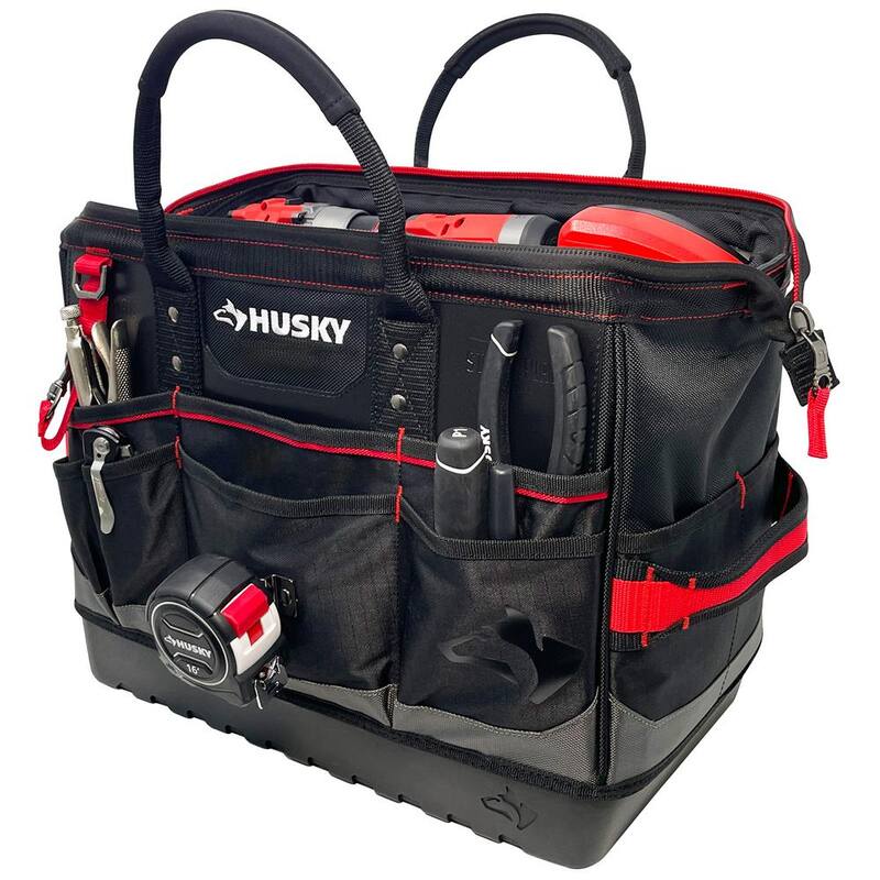 Husky Heavy-Duty 16 in. PRO Tool Bag - H-016-SLO