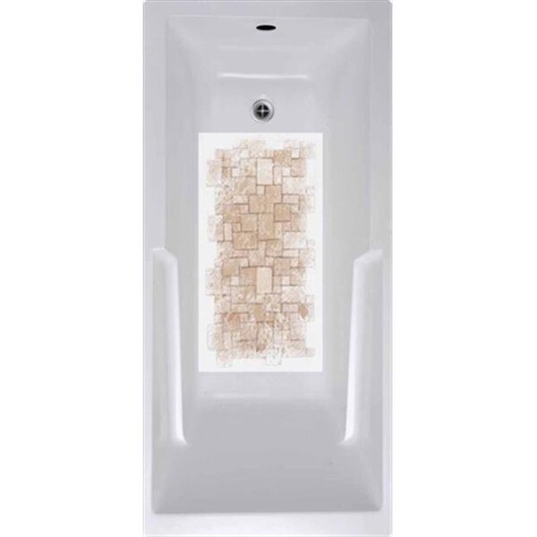 Versatraction VersaTraction's Kahuna Grip Bathmat - Stone Tiles - CAZA-STLS1