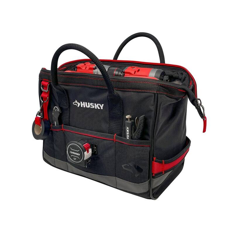 Husky Heavy-Duty 14 in. PRO Tool Bag - H-014-SLO