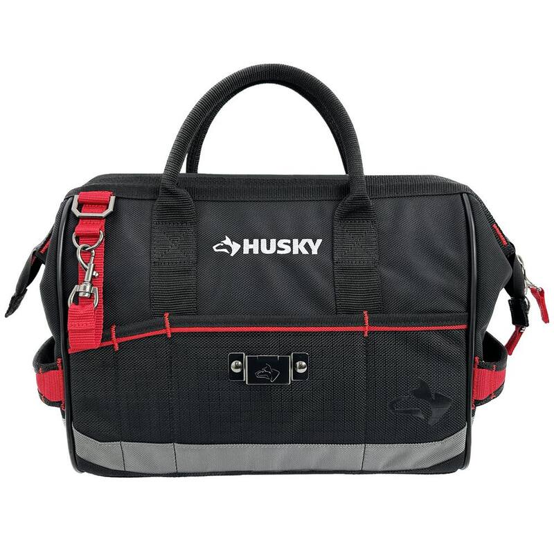 Husky Heavy-Duty 14 in. PRO Tool Bag - H-014-SLO