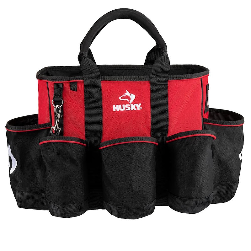 Husky 14 in. 15 Pocket Open Top Supply Tool Bag - HD60014-TH