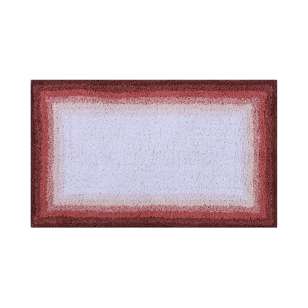 Better Trends Torrent Collection 100% Cotton 24' x 40' Rectangle Bath Rug in Rose - BATO2440RO