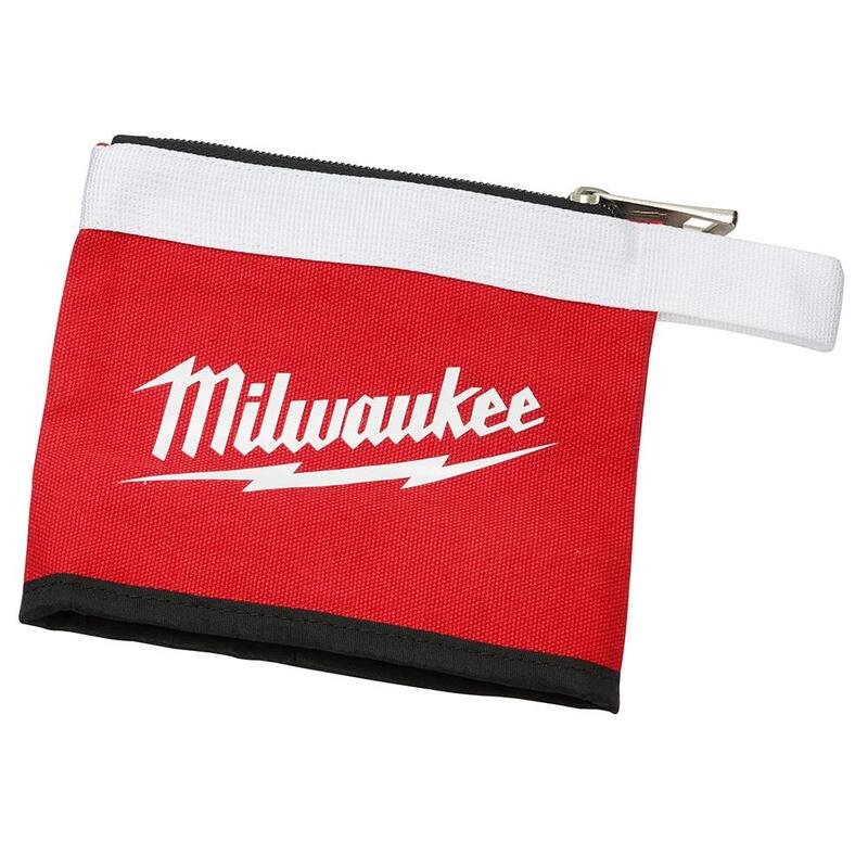 Milwaukee 14 in., 8 in. and 6 in. Multi-Size Zipper Tool Bags in Red (3-Pack) - 48-22-8183