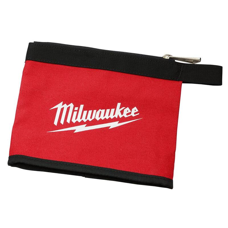 Milwaukee 14 in., 8 in. and 6 in. Multi-Size Zipper Tool Bags in Red (3-Pack) - 48-22-8183