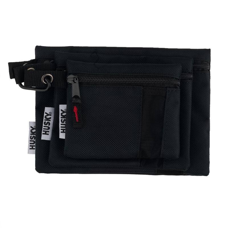 Husky Assorted Size Parts Organizer Pouch Bag Set - HD25200-TH