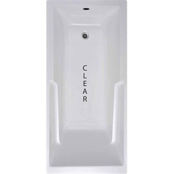 Versatraction VersaTraction's Kahuna Grip Bathmat - Clear - CAZA-CLR1