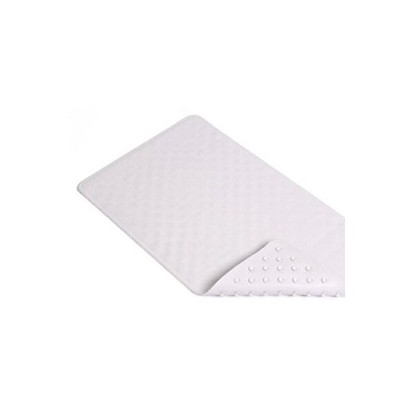 Kittrichrp. 16x28 WHT Shel Bath Mat - BMAT-C4K04-04