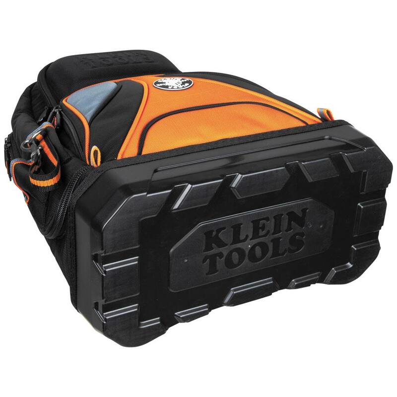 Klein Tools Tradesman Pro Tool Bag Backpack, 39 Pockets, Black, 14-Inch - 55421BP-14