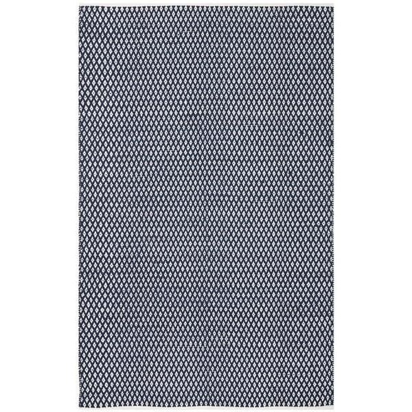 Safavieh 2 ft.-3 in. x 7 ft. Runner Boston Hand Woven Bath Mats- Navy - BOS685D-27