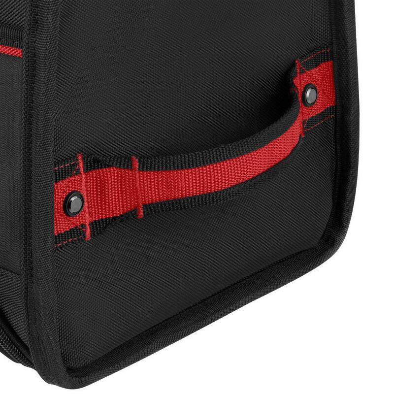 Husky 16 in. Large Mouth Tool Bag with Parts Bin Zone - 526-248