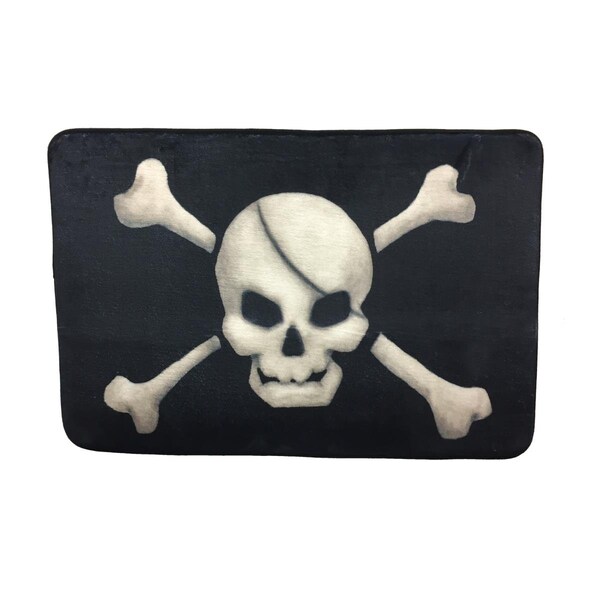 Designed To Furnish Pirates Treasure Skull Bathroom Mat - DE2527432