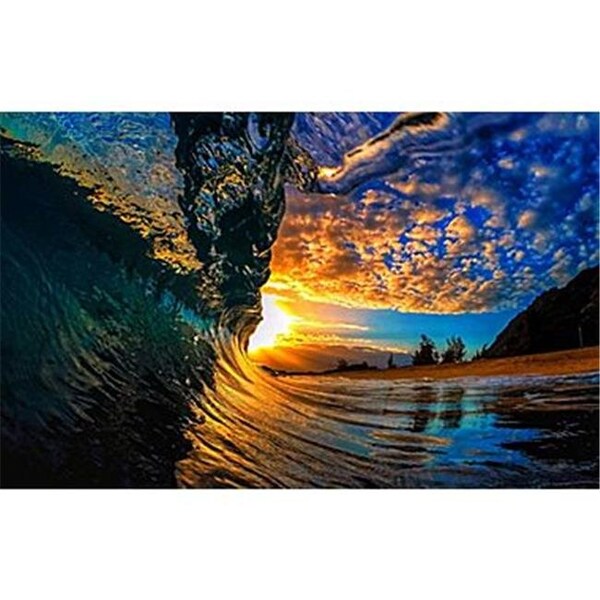 Versatraction VersaTraction's Kahuna Grip Bathmat - Wave 1 - KG-JNAHWV1