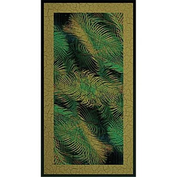 Versatraction VersaTraction's Kahuna Grip Bathmat - Palm Frond 1 - KG-RTPF1