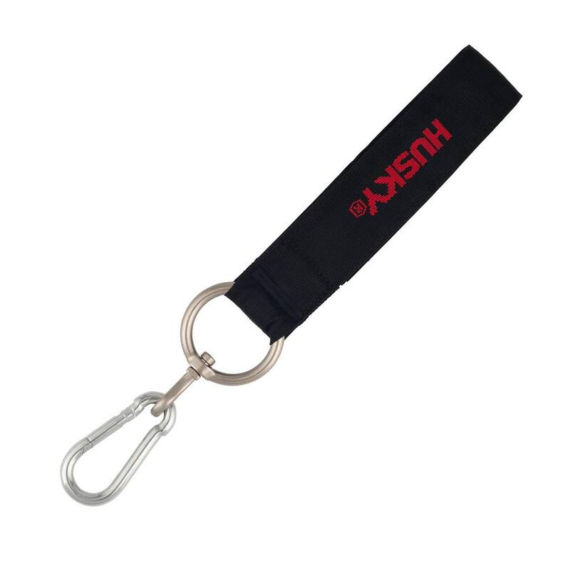 Husky 36 in. Heavy Duty Hanging Quick-Release Hooks with Carabiner Strap - HD00140-TH
