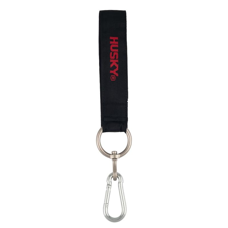 Husky 36 in. Heavy Duty Hanging Quick-Release Hooks with Carabiner Strap - HD00140-TH