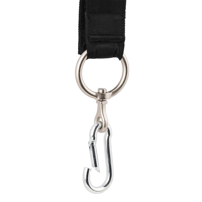 Husky 36 in. Heavy Duty Hanging Quick-Release Hooks with Carabiner Strap - HD00140-TH