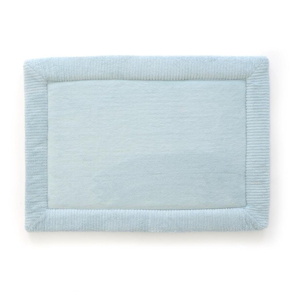Vaser Designs 24N-7DXL18-12 17 x 24 in. Luxurious Spa Mat with Water Shield Technology - Sterling Blue - VA2606230