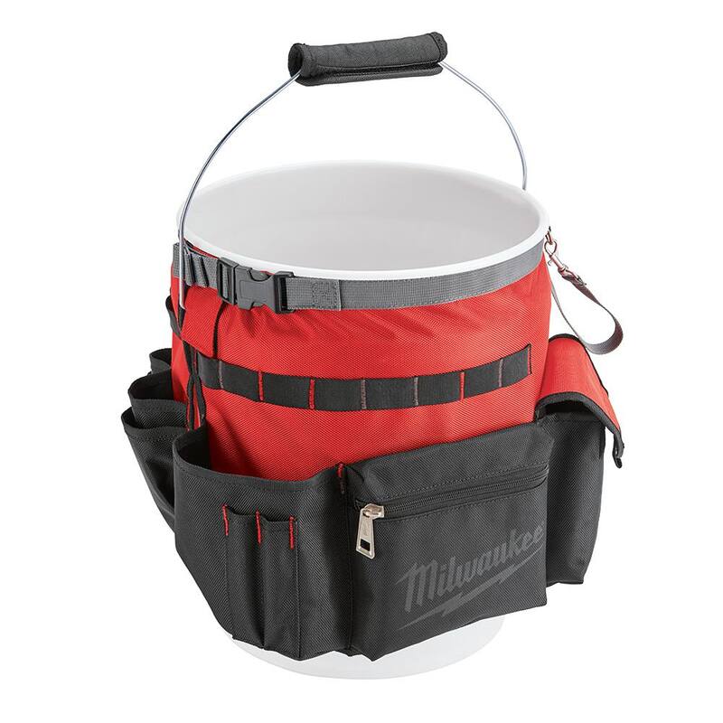 Milwaukee 10 in. Bucket Organizer Tool Bag - 48-22-8175