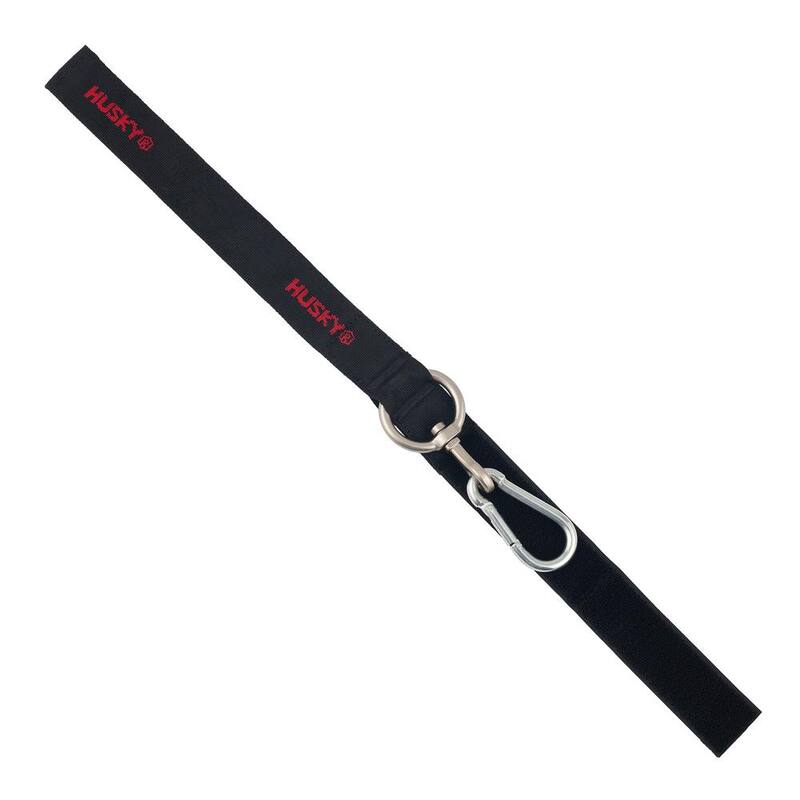 Husky 24 in. Heavy Duty Hanging Quick-Release Hooks with Carabiner Strap - HD00139-TH