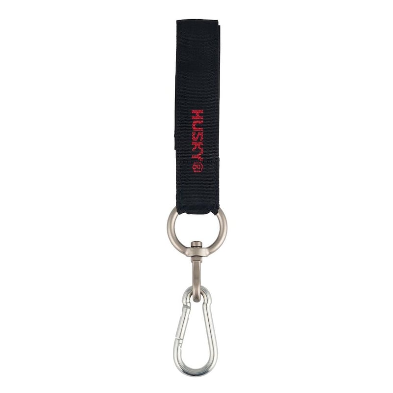 Husky 18 in. Heavy Duty Hanging Quick-Release Hooks with Carabiner Strap - HD00138-TH