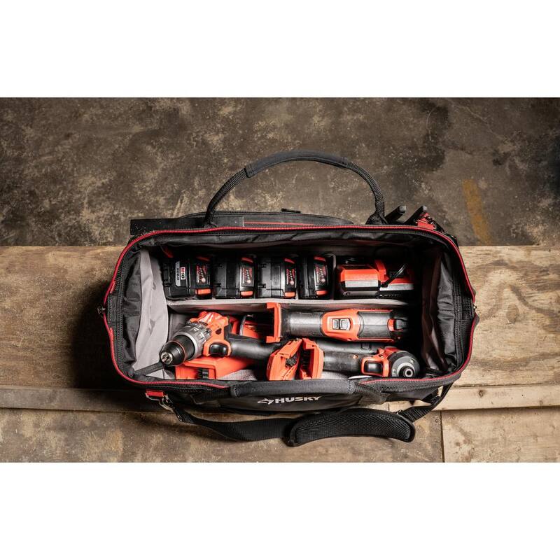Husky Heavy-Duty 20 in. PRO Power Tool Bag - H-022-SLO