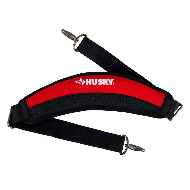 Husky 3.5 in. Detachable Padded Tool Bag Shoulder Strap - HD50300-TH