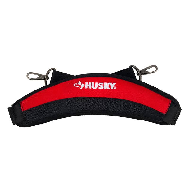 Husky 3.5 in. Detachable Padded Tool Bag Shoulder Strap - HD50300-TH