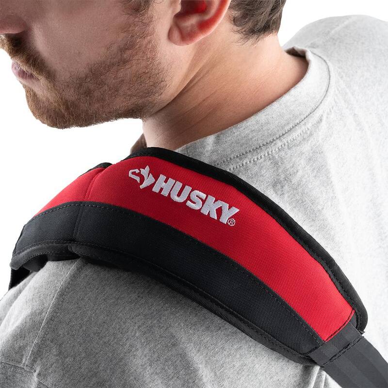 Husky 3.5 in. Detachable Padded Tool Bag Shoulder Strap - HD50300-TH