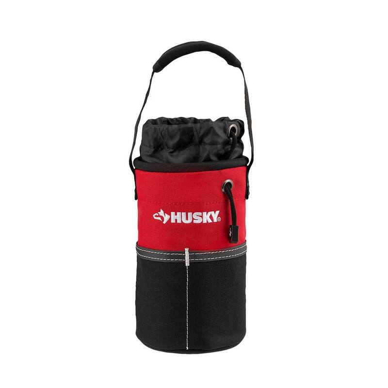 Husky 5 in. 10 Pocket Utility Sack Tool Bag - HD50200-TH