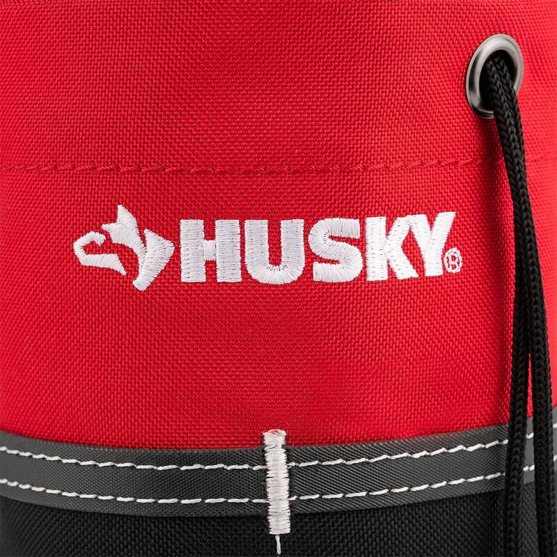 Husky 5 in. 10 Pocket Utility Sack Tool Bag - HD50200-TH