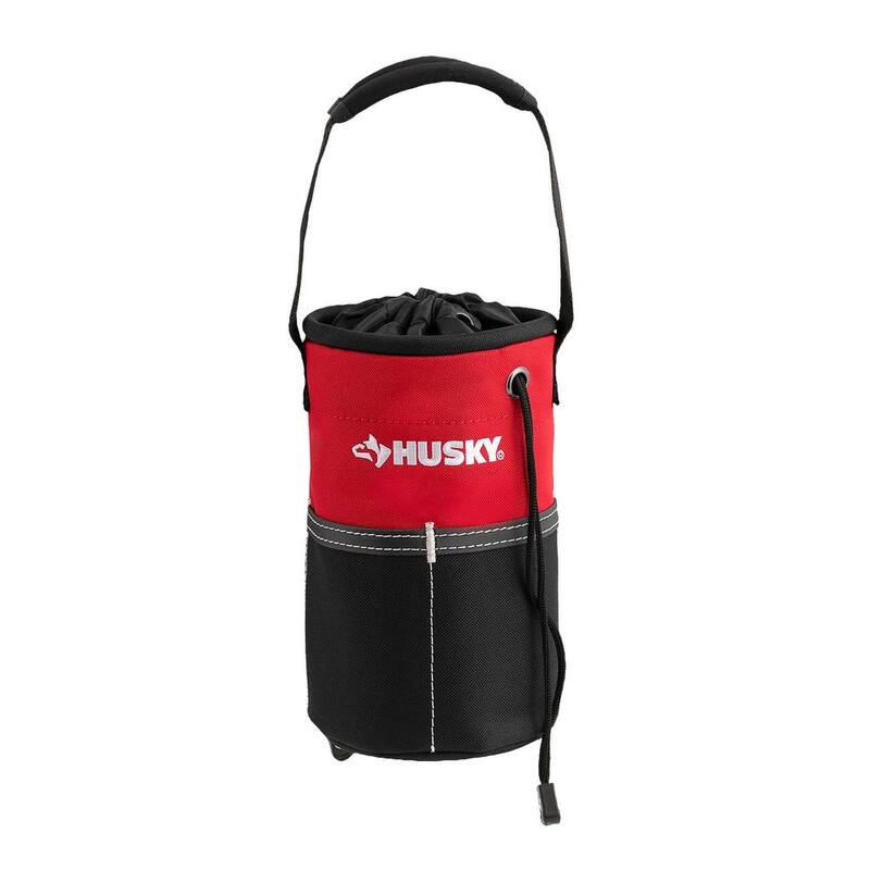 Husky 5 in. 10 Pocket Utility Sack Tool Bag - HD50200-TH