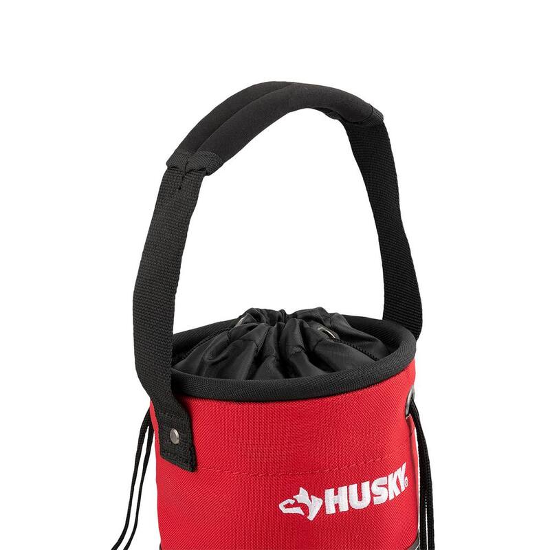 Husky 5 in. 10 Pocket Utility Sack Tool Bag - HD50200-TH